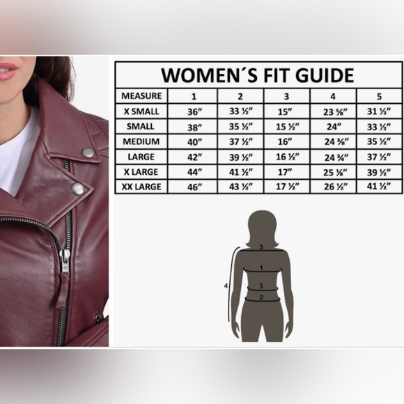 Frye women's Leather BIKER  jacket in Black - Picture 13 of 13